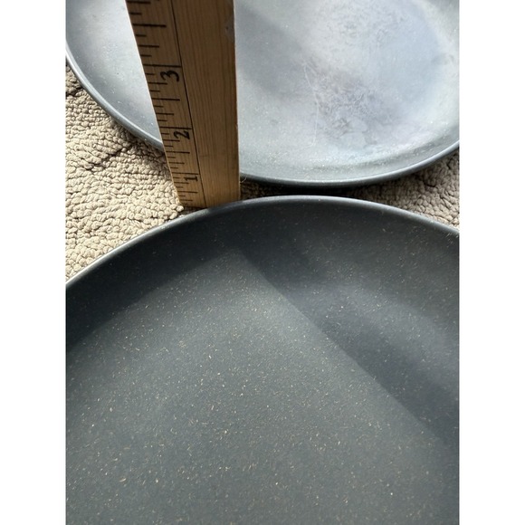 4 Hearth & Hand with Magnolia Gray Speckled Dinner Plates - Picture 12 of 12